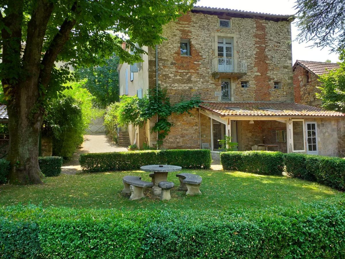 Le Jardin Secret Bed and Breakfast Saint-Antonin Exteriör bild
